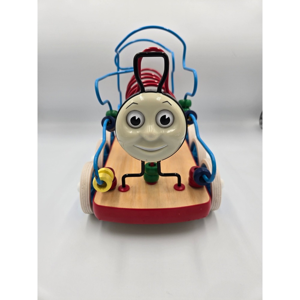 Thomas & Friends Anatex Wooden Bead Maze Roller‎ Activity Toy Train Vintage